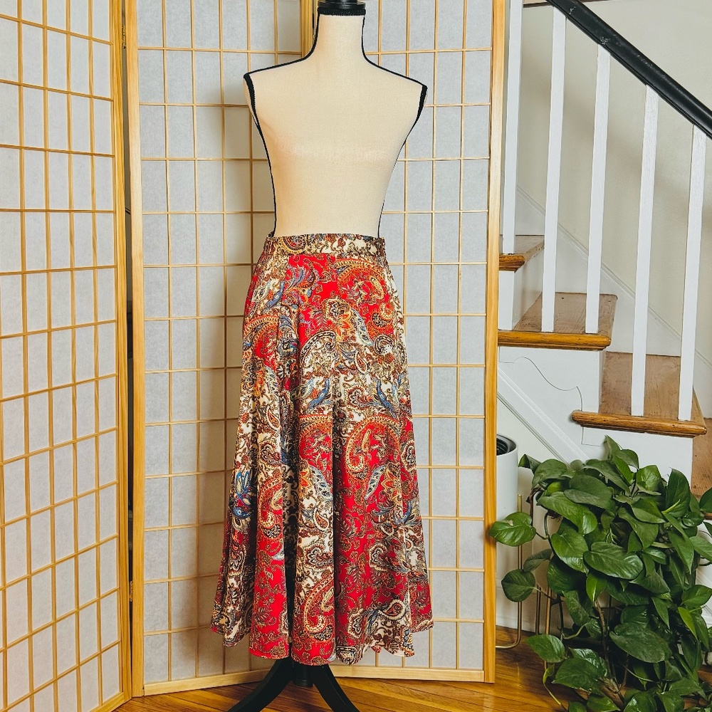 Zara Print Skirt